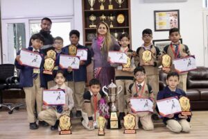 Read more about the article Bagged The Winner trophy Under 8 Football Championship