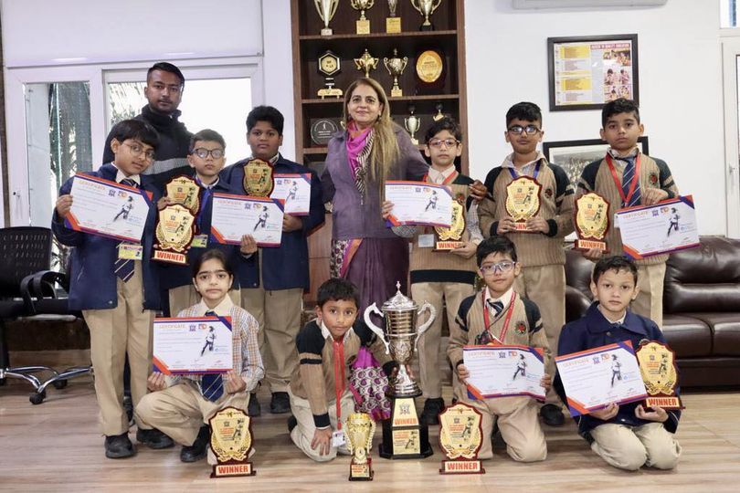 You are currently viewing Bagged The Winner trophy Under 8 Football Championship