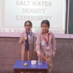 salt water density experiment conducted by grade 1 1