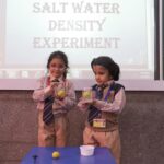 salt water density experiment conducted by grade 1 3