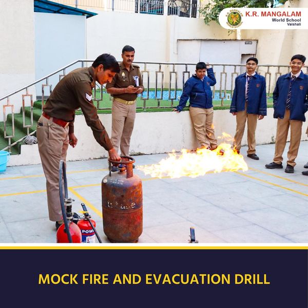 You are currently viewing A mock fire and evacuation drill was conducted for students and teachers