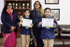 Read more about the article Our Student participated in ‘Get Craftin’ in DPSGI, Dasna, and got 1st position