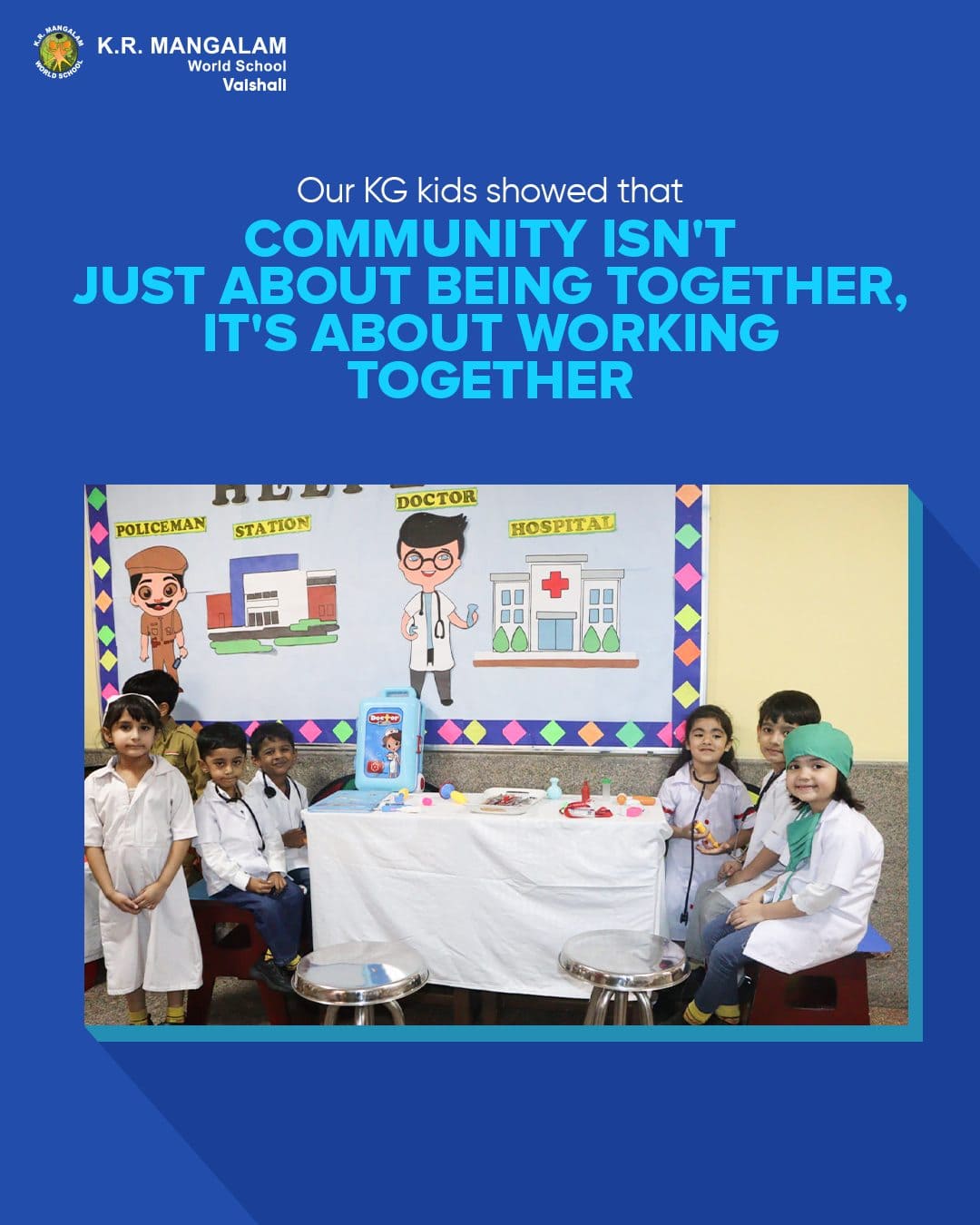 You are currently viewing KG stars learn working together