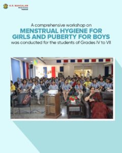Read more about the article Workshop on Menstrual Hygiene and Puberty Education