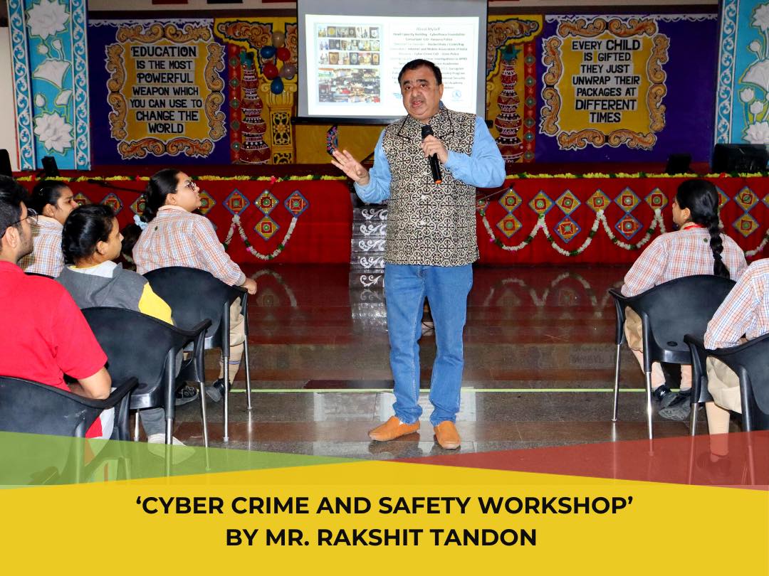 'Cyber Crime and Safety' was conducted for Grade VI-VIII