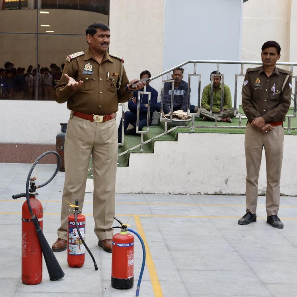 A mock fire and evacuation drill was conducted for students and teachers-1