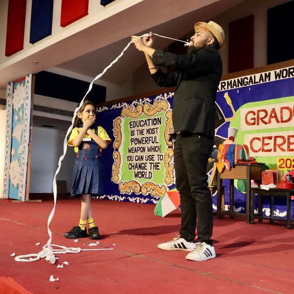 A glimpse from the Magic Show organized for Grade Nursery-1