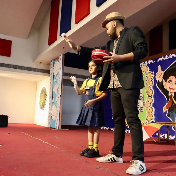 A glimpse from the Magic Show organized for Grade Nursery-3