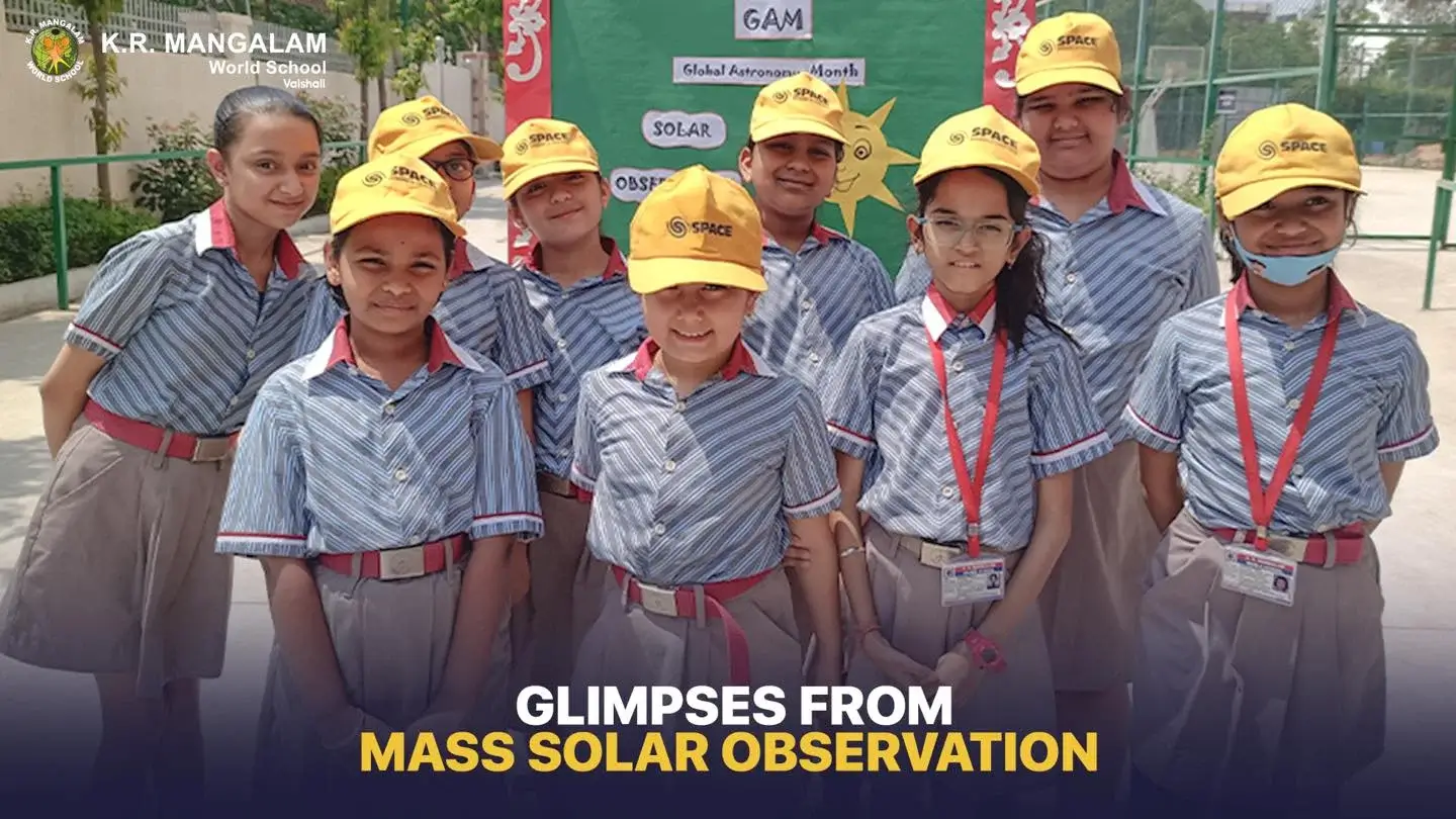 Solar Observation as Sun Day was conducted
