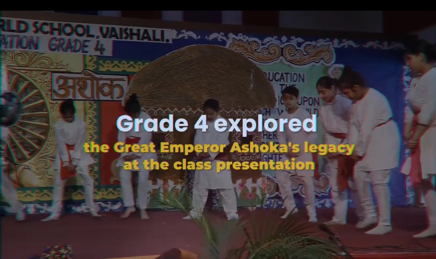 Class presentation on Emperor Ashoka